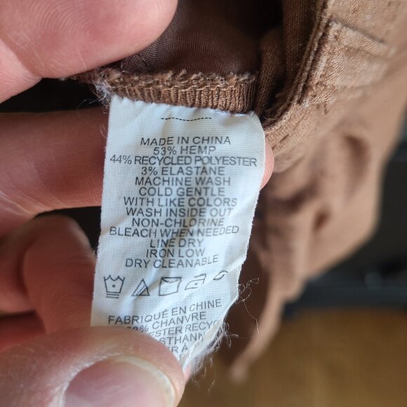 Prana Copper-Brown Women's Capris, Size 4, Excellent Condition - Picture 4 of 9